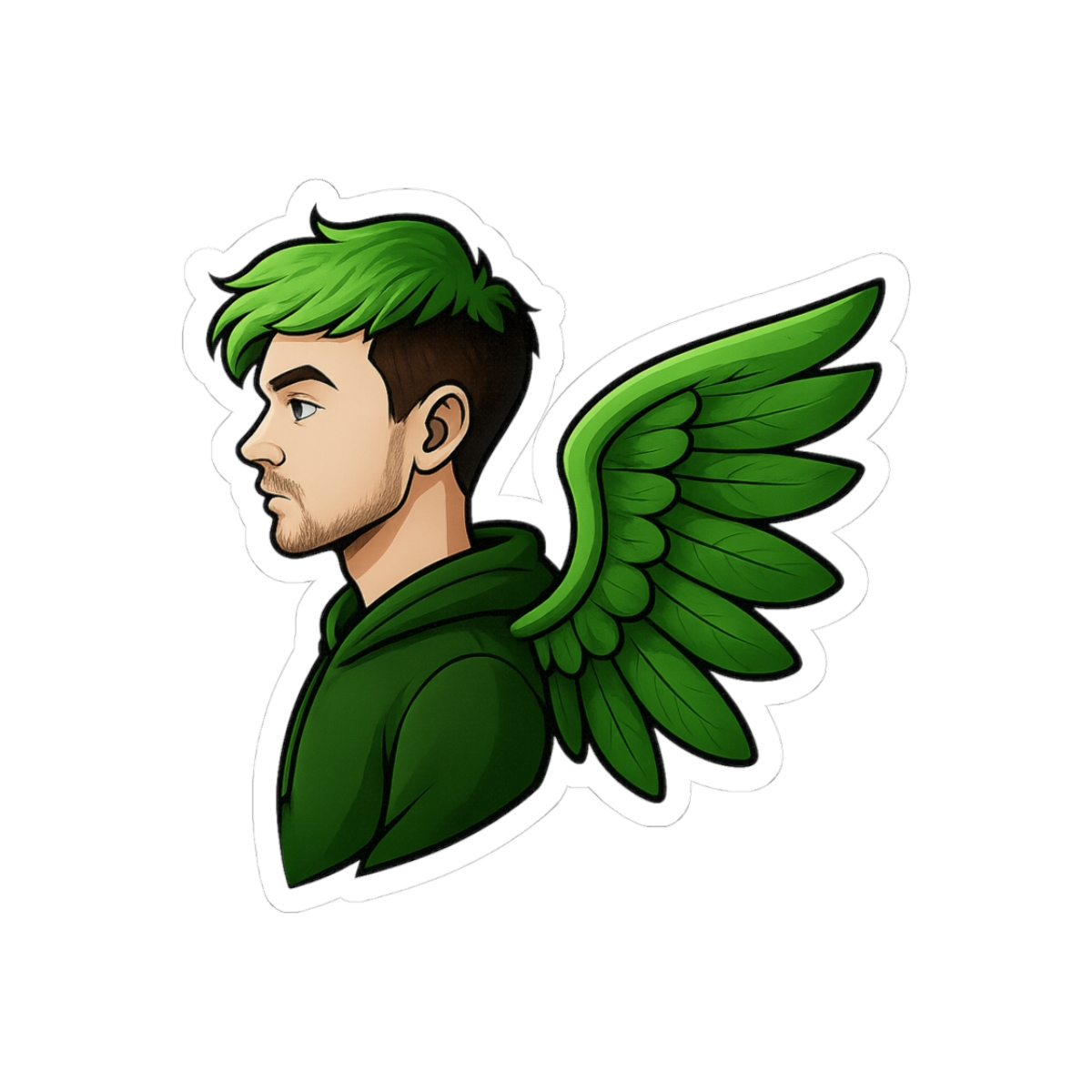 Jacksepticeye Angel Sticker