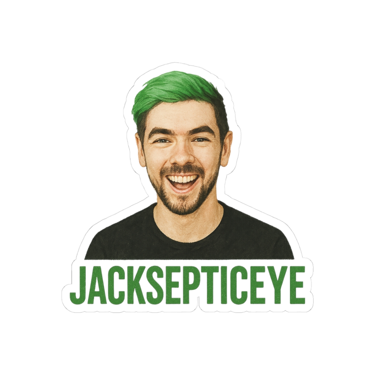 Jacksepticeye Portrait Sticker