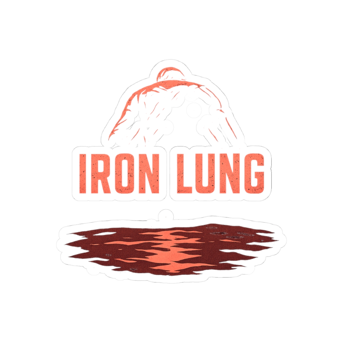 Iron Lung Sci-Fi Horror Submarine Sticker