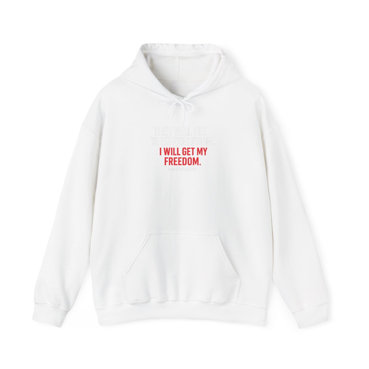 Embroidered Execution Freedom Rebel Hoodie
