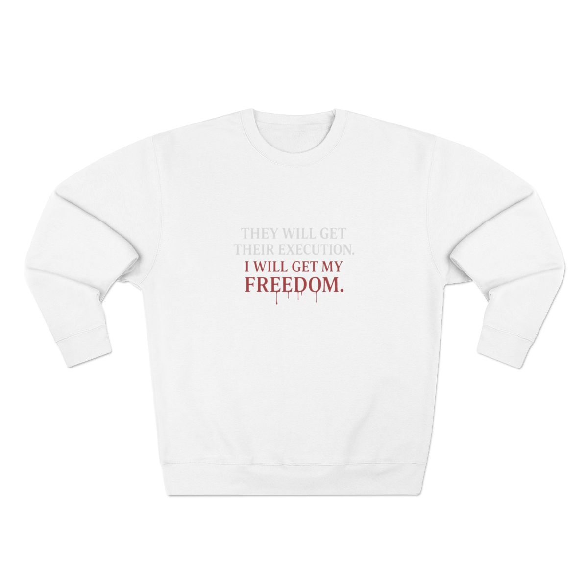 Execution Freedom Gamer Manifesto Sweatshirt