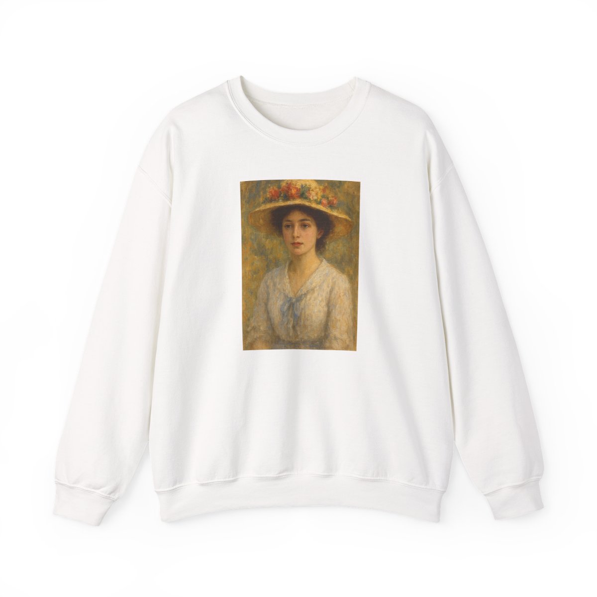 Classic Solid Color Crewneck Sweatshirt