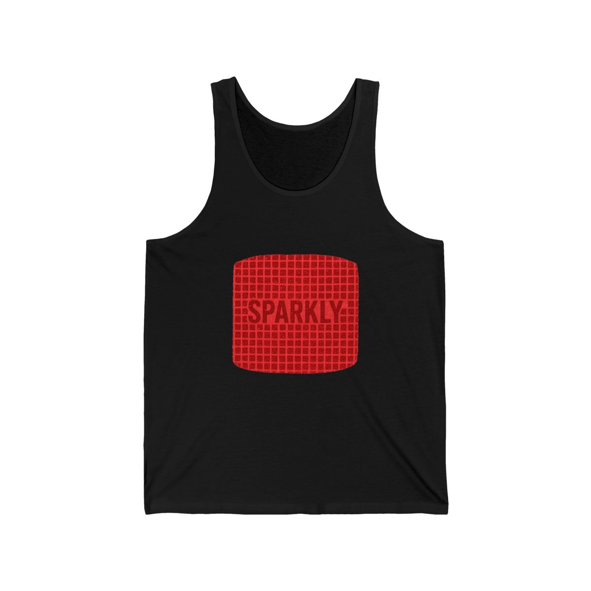 Sparkly Sequins Cropped Tank Top for Dance & Parties
