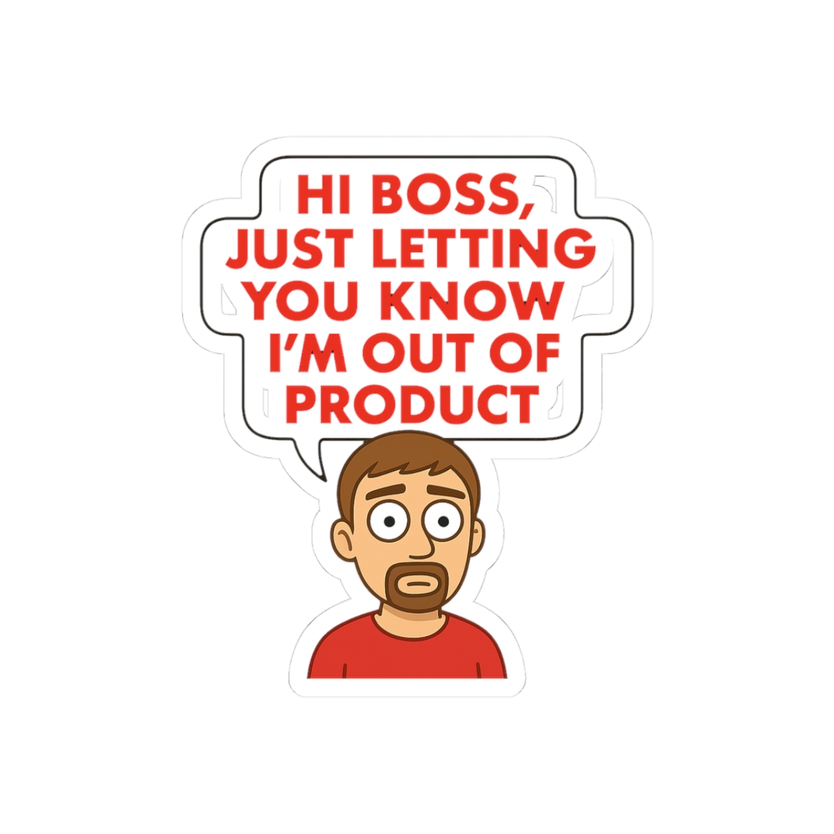 Benji Coleman Schedule I Sticker