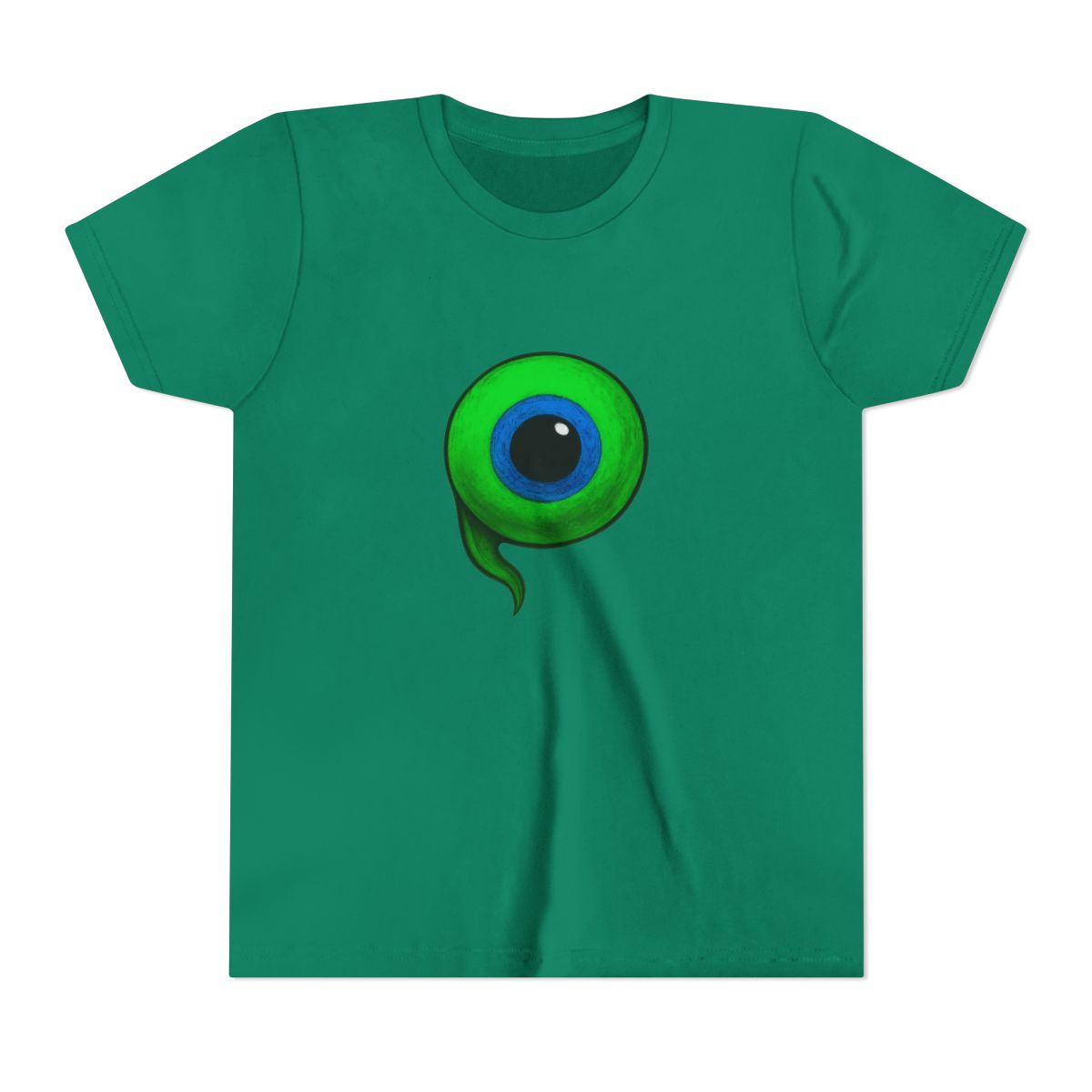 Jacksepticeye Infected Septic Eye Green Logo Kids T-Shirt